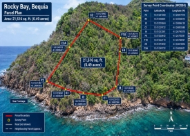Property For Sale: Land For Sale Rocky Bay Bequia